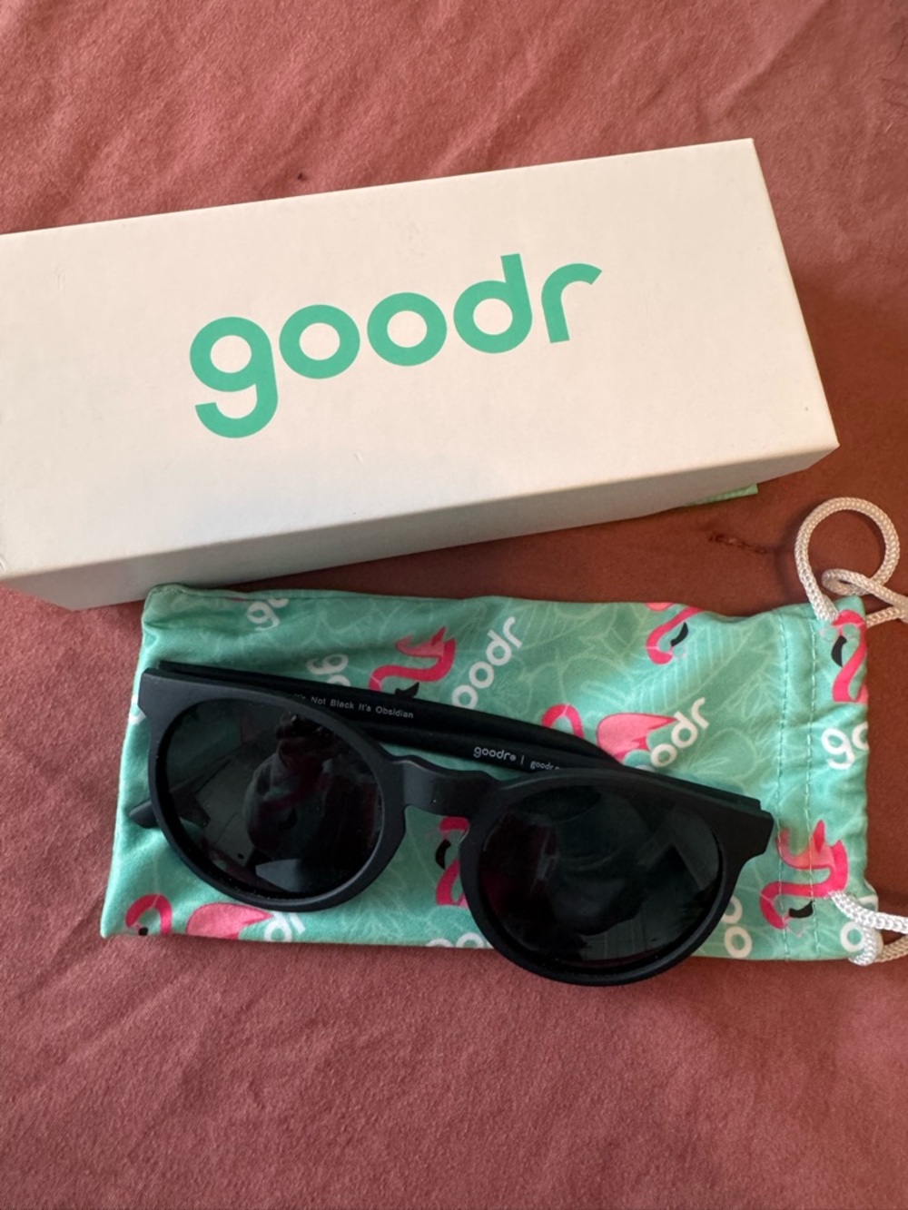 goodr Women's Black Polarized Sunglasses